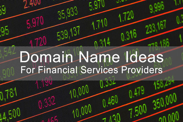 6 zgjedhje të njohura të domenit për kompanitë financiare (#2 .Trade)