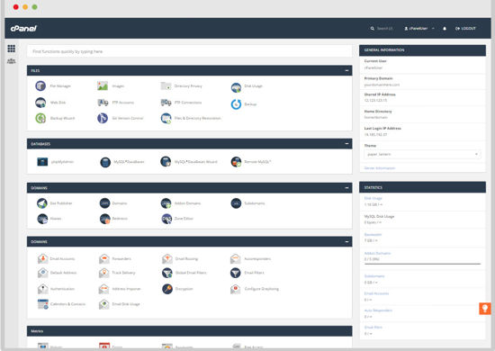 A kam nevojë për cPanel për WordPress?
