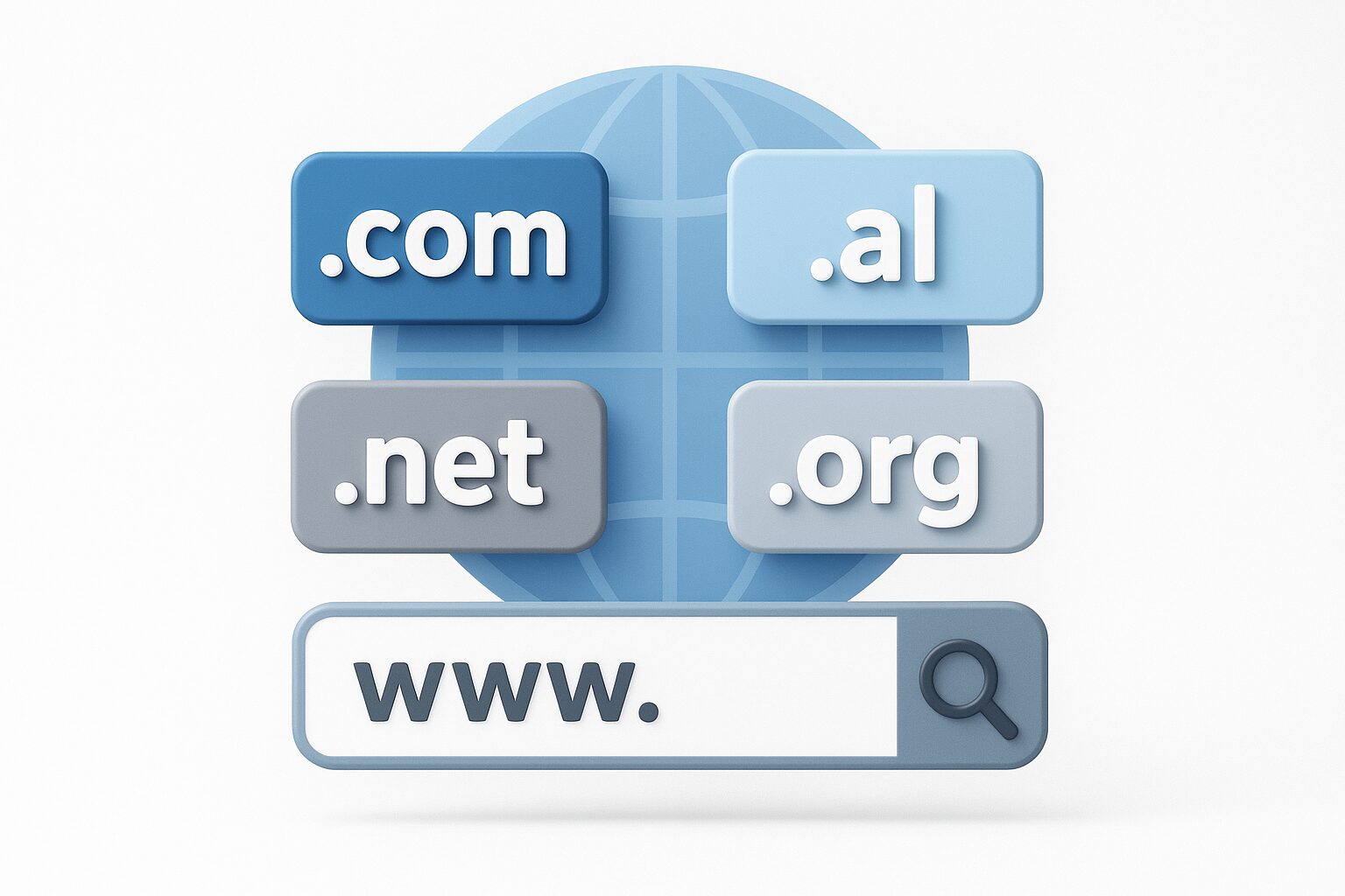 Domain .com apo .al? Si të zgjedhësh adresën më të mirë për një webfaqe profesionale