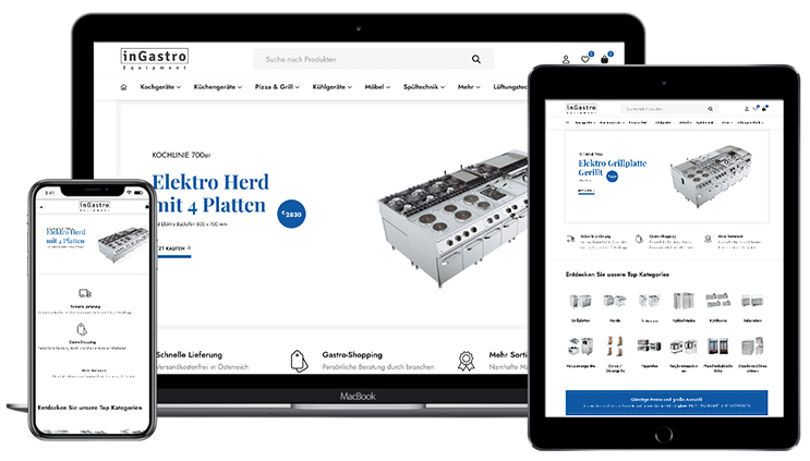 Ingastro Store Website